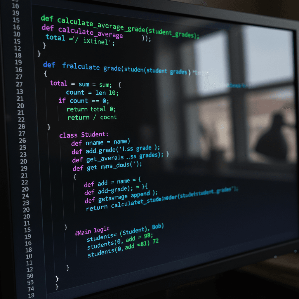 Expert code being refined and optimized for AI training datasets